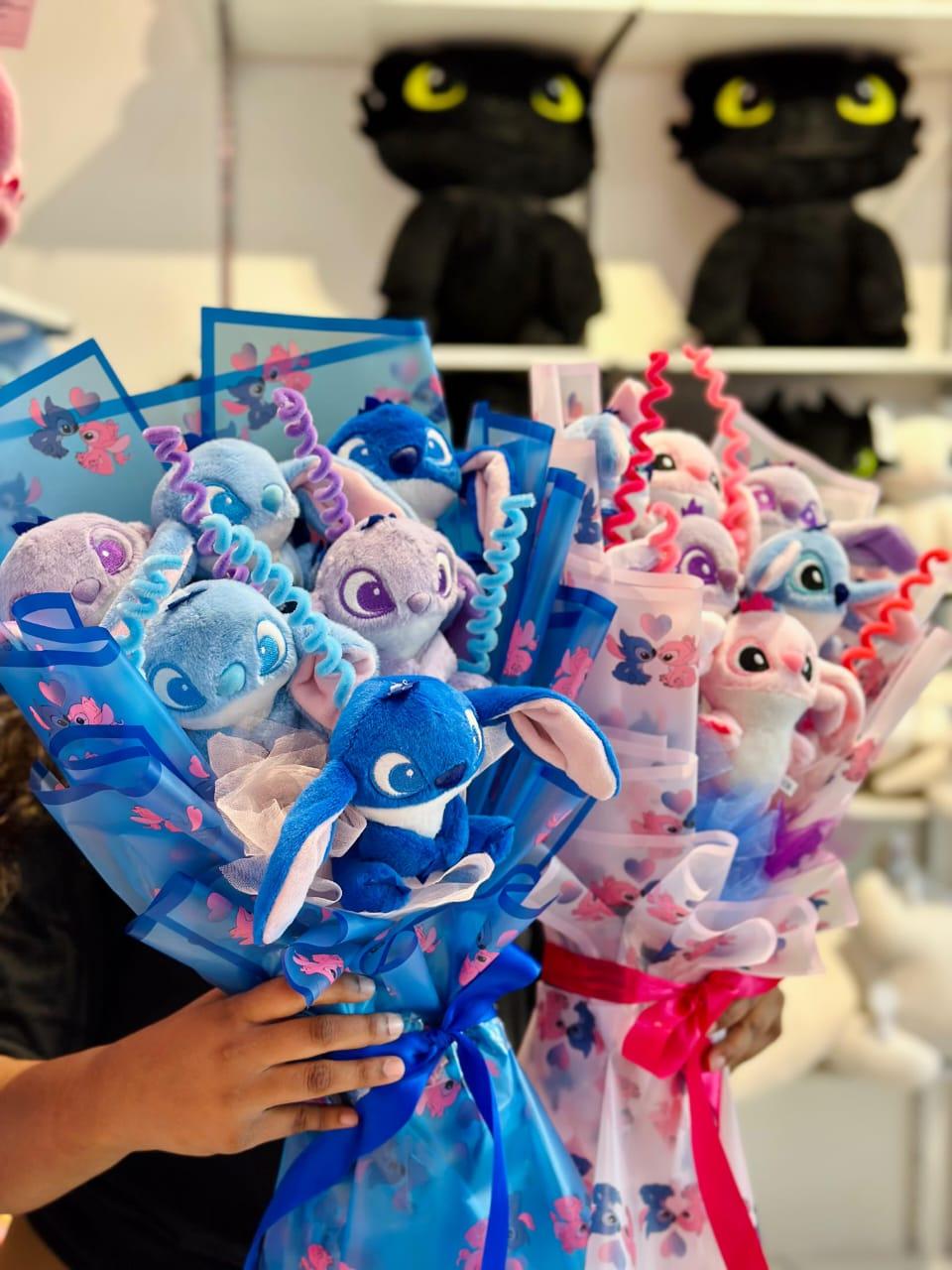 Stitch Plush Character Flower Bouquet